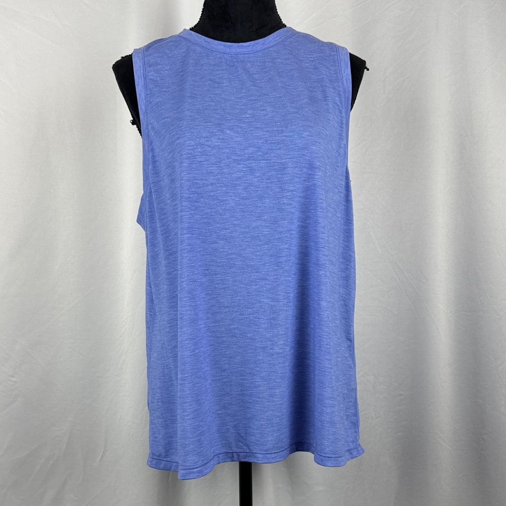Calvin Klein Performance Wicking Tank Top in Periwinkle